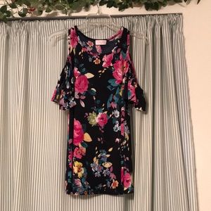 Floral Exposed Shoulder Top